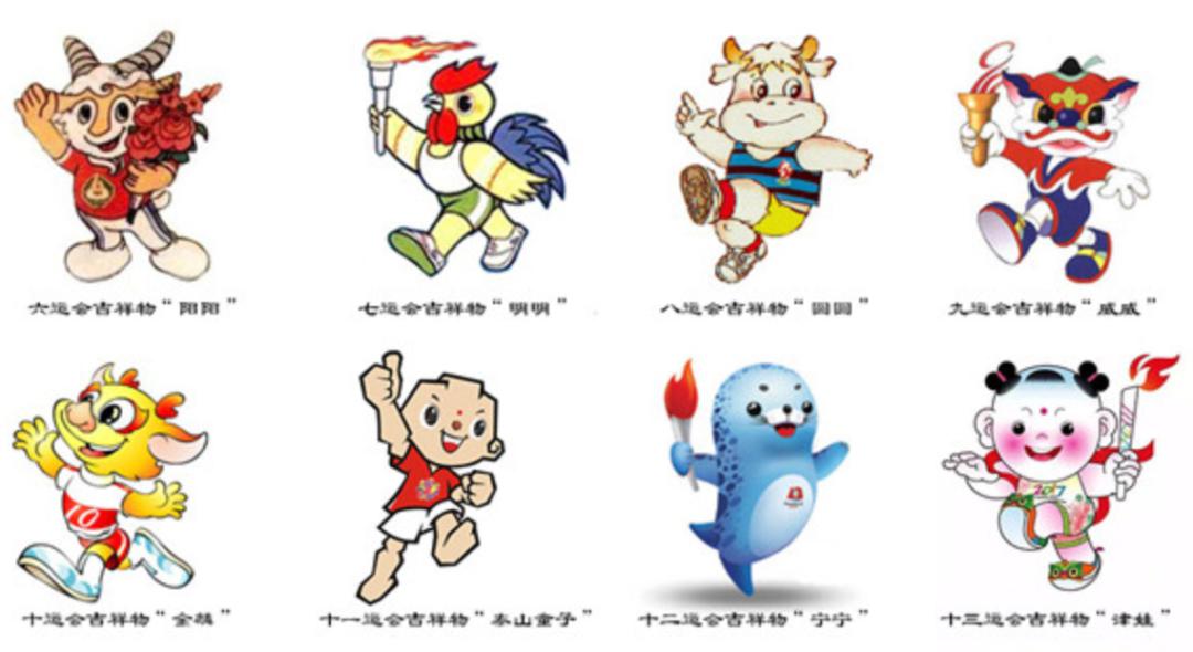 中国所有吉祥物图片图片