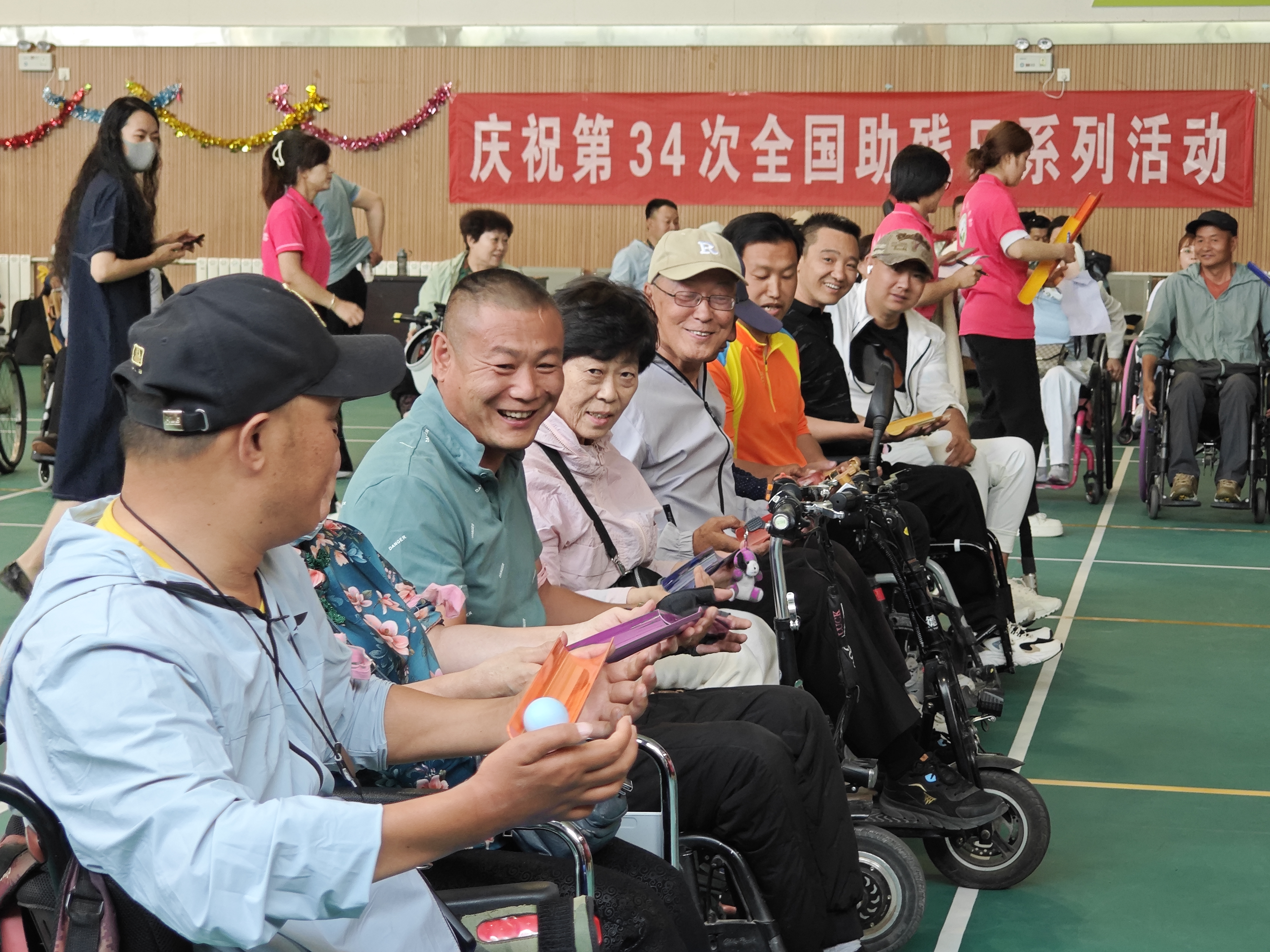 PG电子官方网站银川市残联举办残疾人趣味运动会